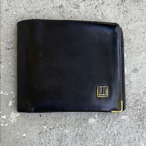 Dunhill, Matte, black wallet - Picture 1 of 9
